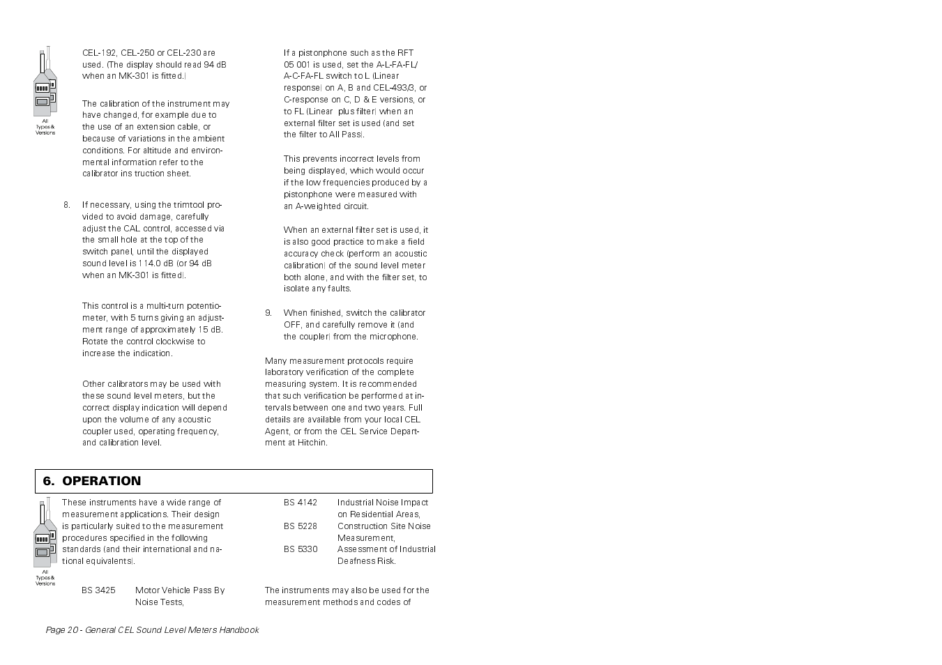 Casella CEL CEL-414 User Manual | Page 24 / 56