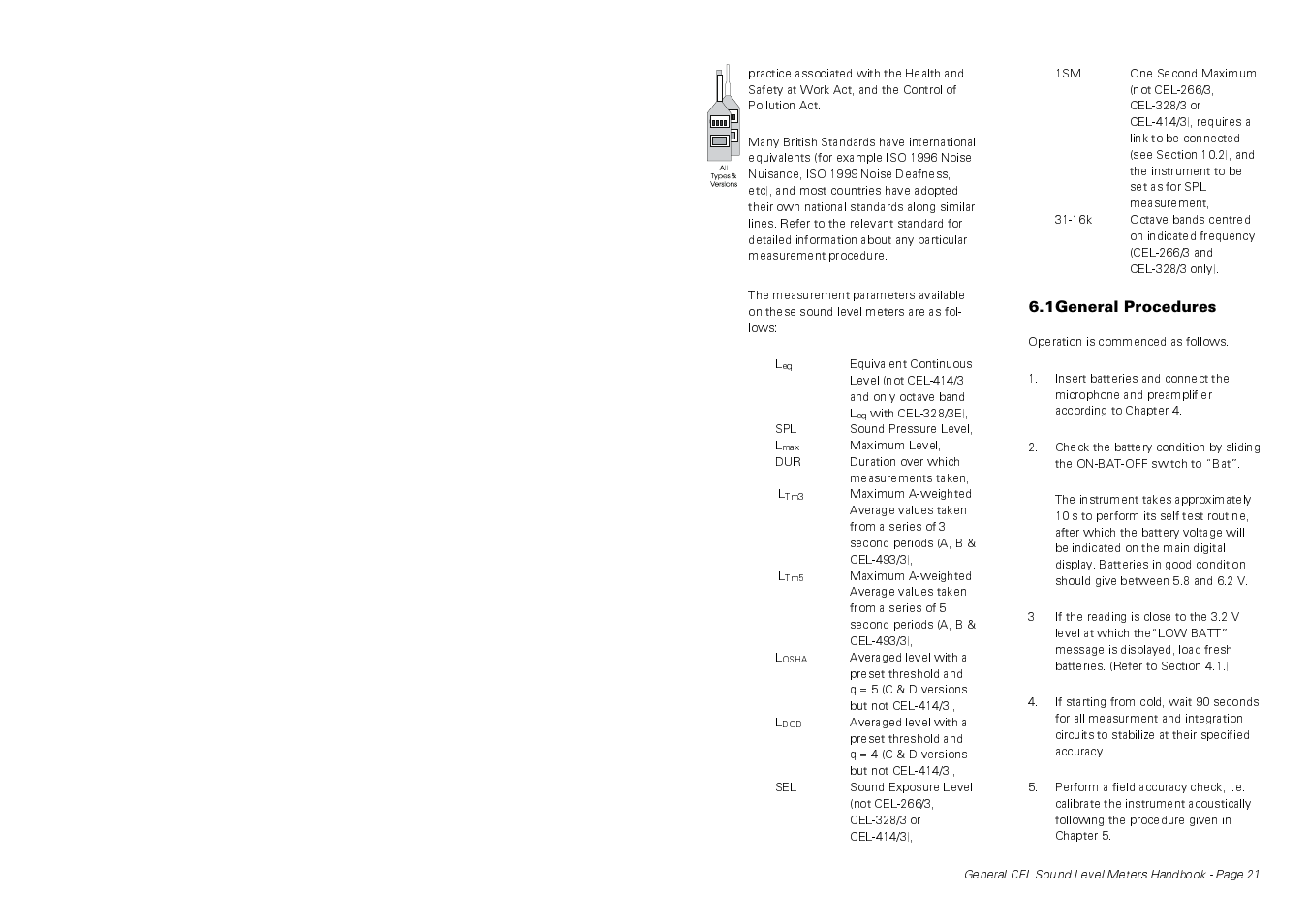 Casella CEL CEL-414 User Manual | Page 25 / 56
