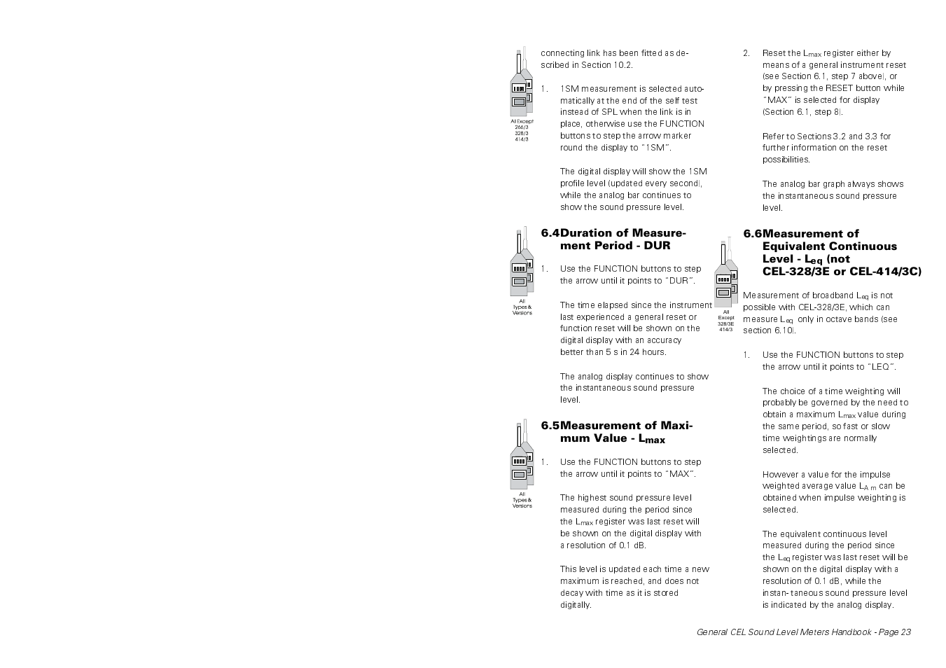 Casella CEL CEL-414 User Manual | Page 27 / 56