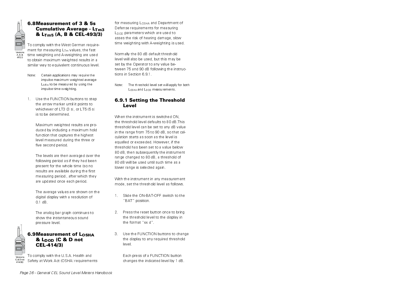 Casella CEL CEL-414 User Manual | Page 30 / 56