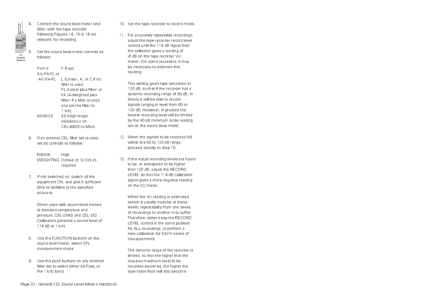 Casella CEL CEL-414 User Manual | Page 36 / 56