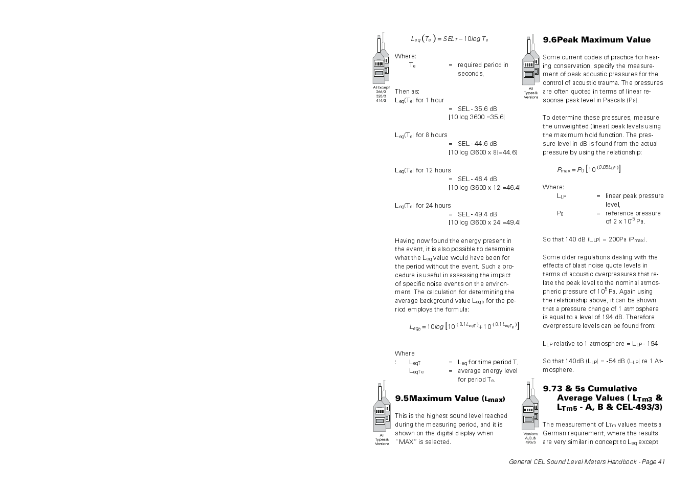 Casella CEL CEL-414 User Manual | Page 45 / 56