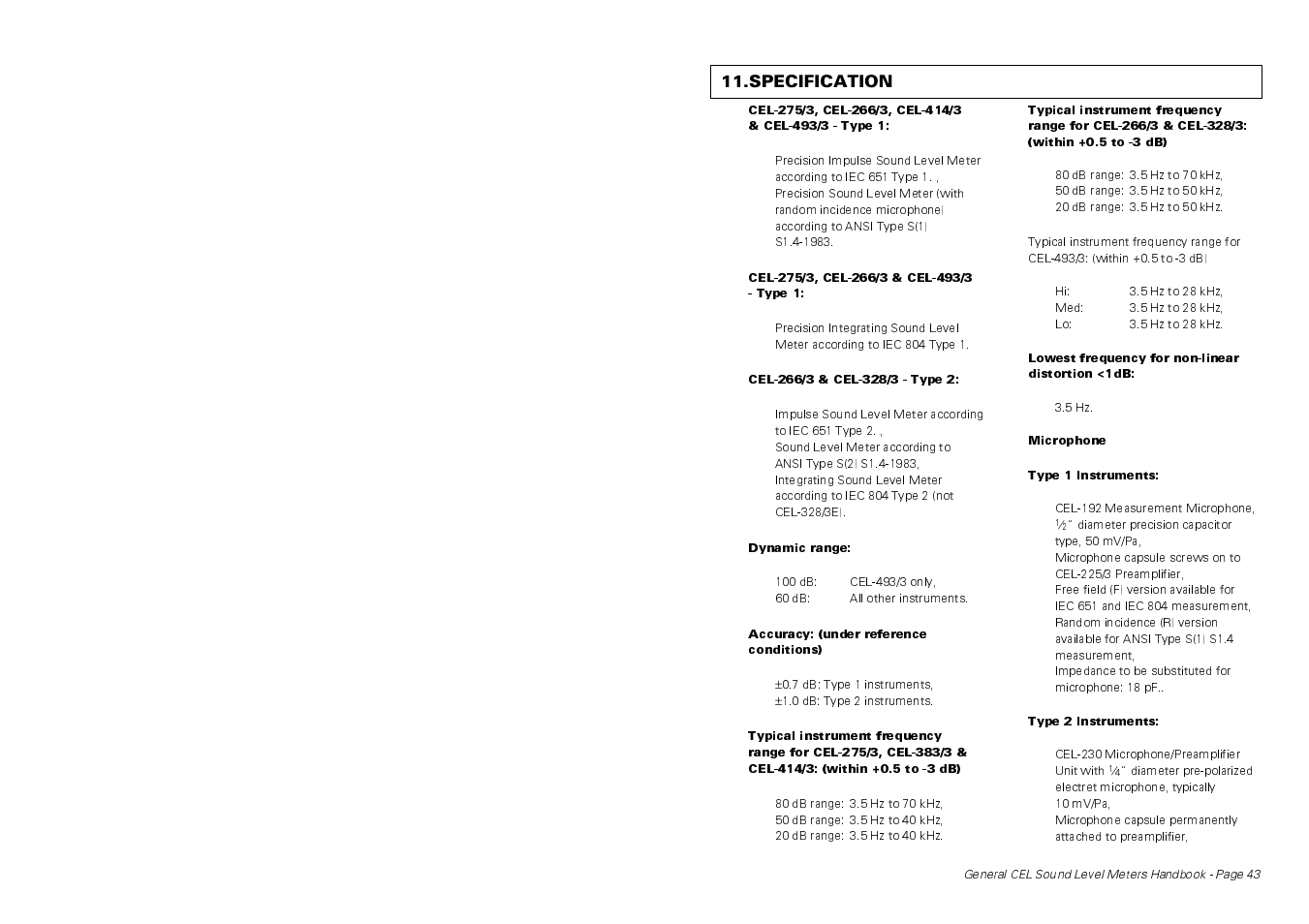 Casella CEL CEL-414 User Manual | Page 47 / 56