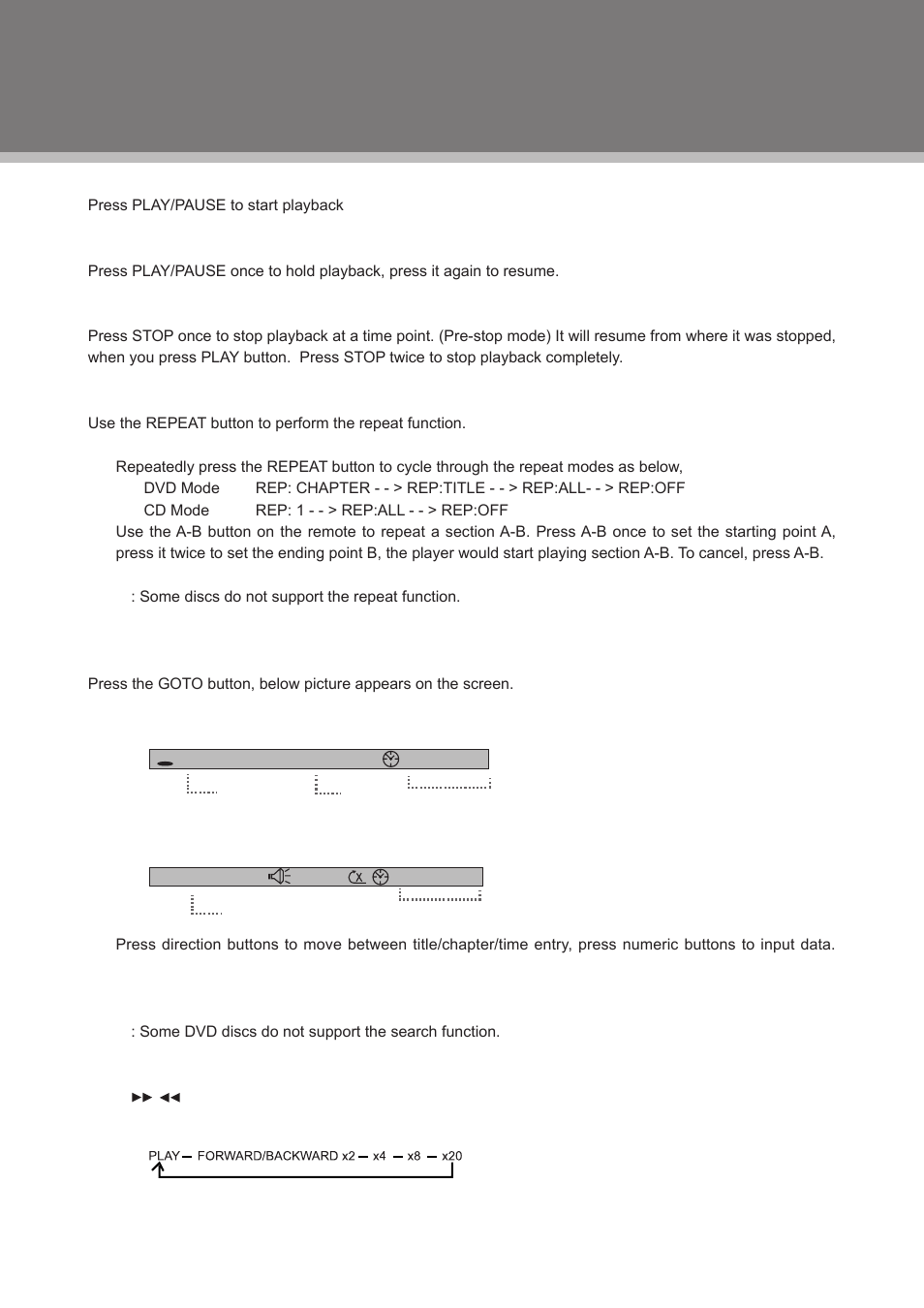 Playback function | COBY electronic TFDVD2295S2 User Manual | Page 24 / 31