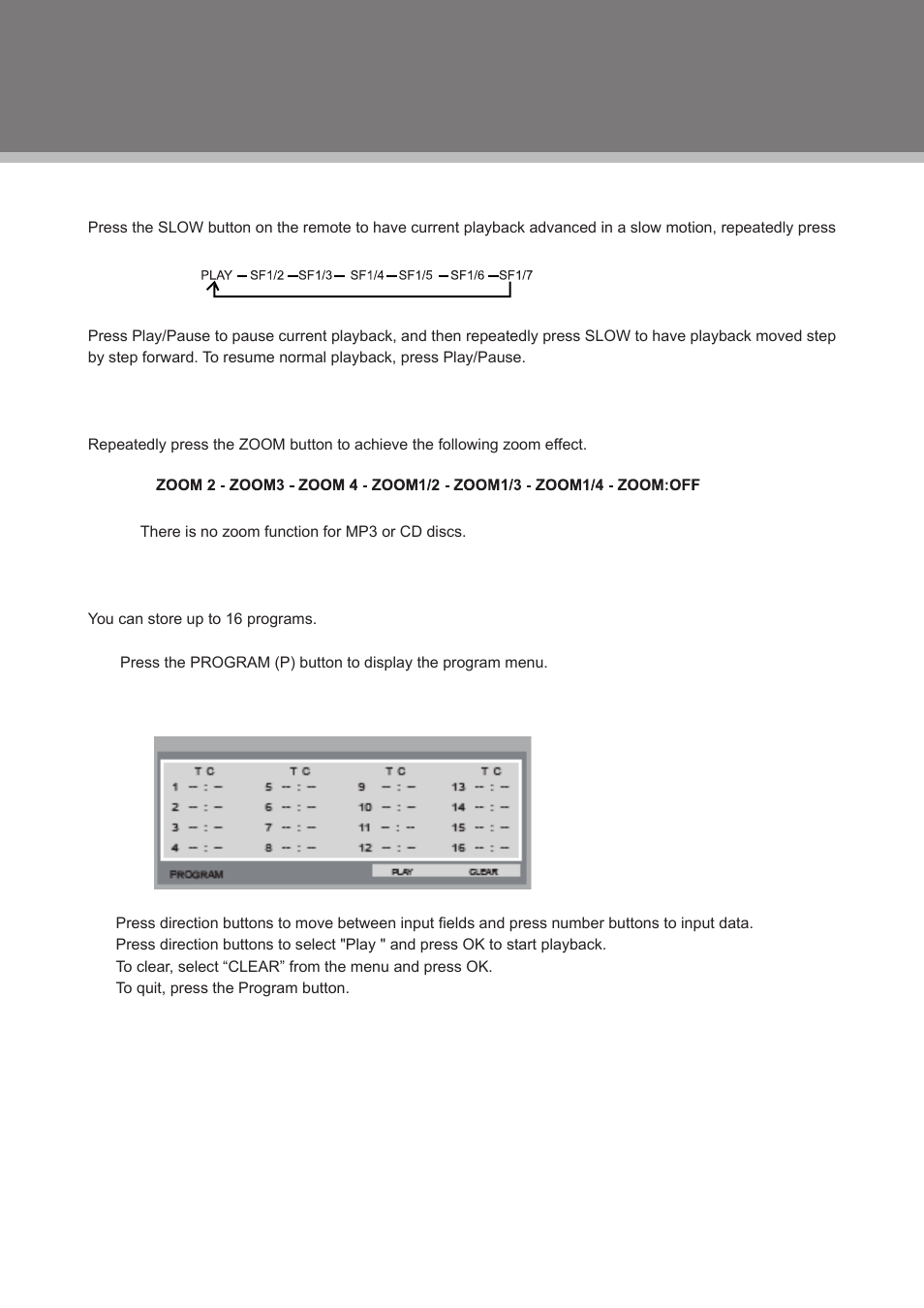 Playback function | COBY electronic TFDVD2295S2 User Manual | Page 25 / 31