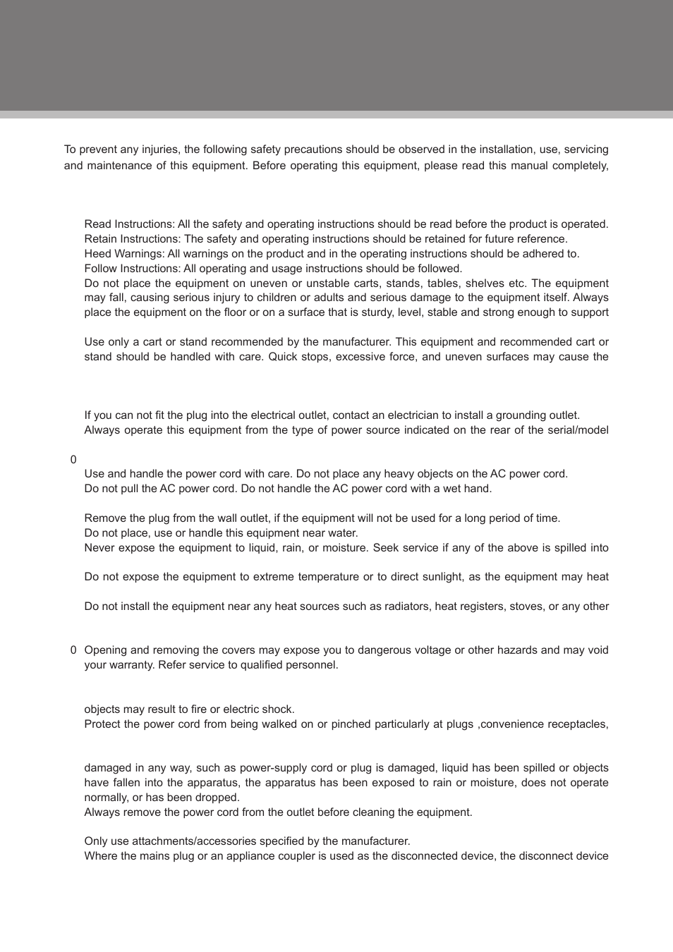 Important safety instructions | COBY electronic TFDVD2295S2 User Manual | Page 3 / 31