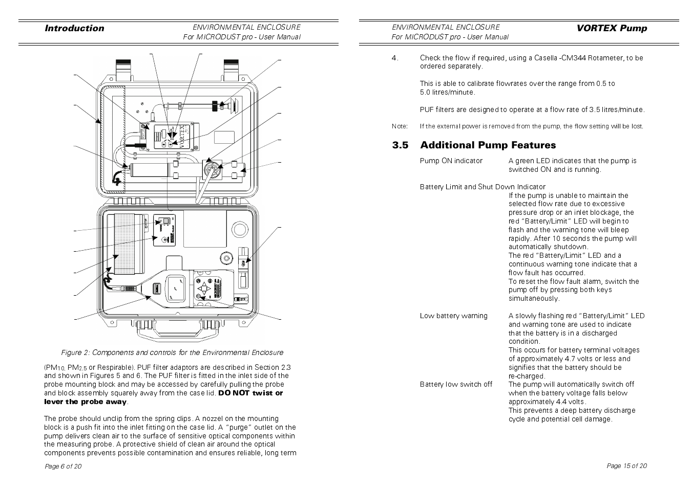Casella CEL Environmental enclosure for Microdust User Manual | Page 6 / 10