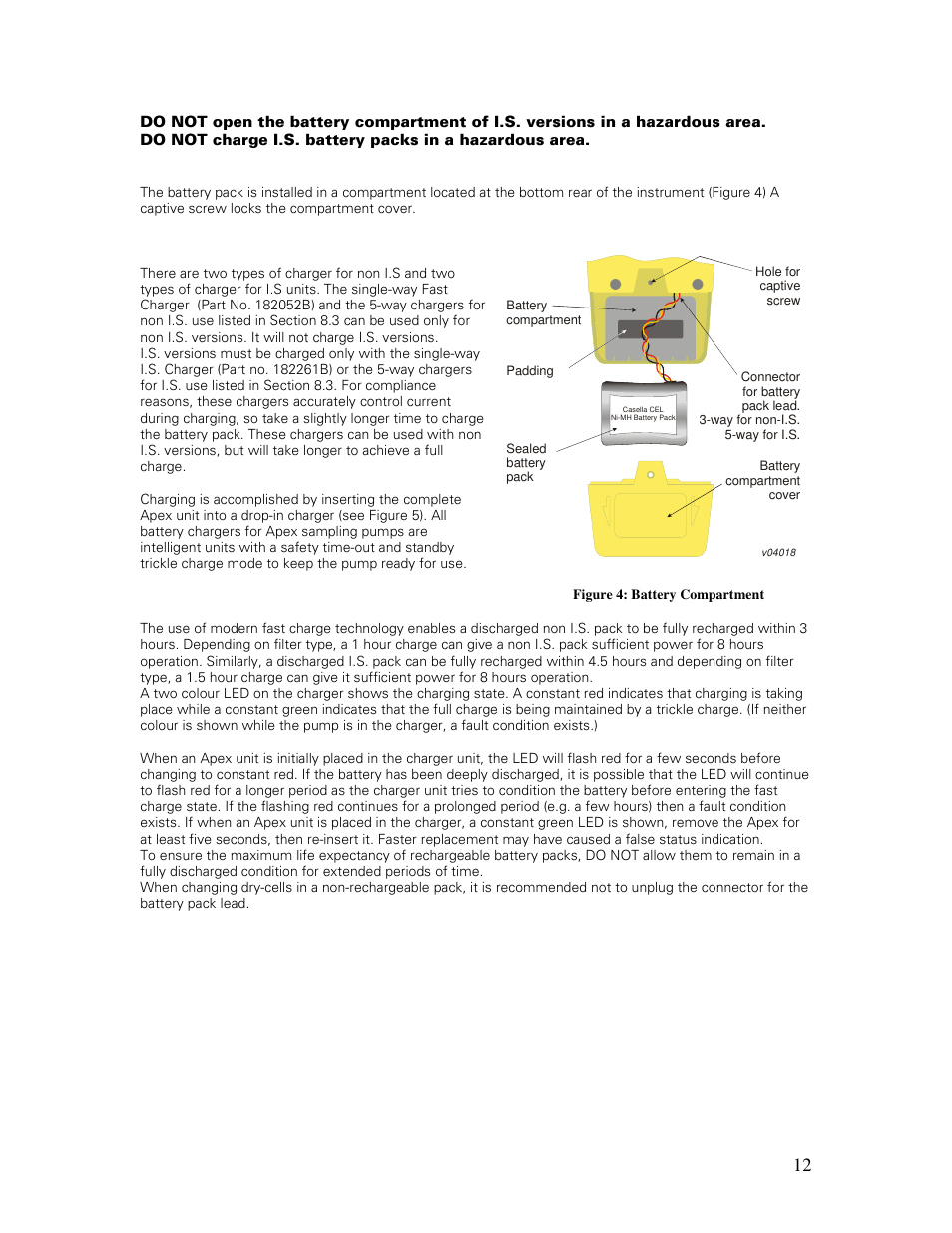 Casella CEL Apex personal sampling pumps User Manual | Page 12 / 40