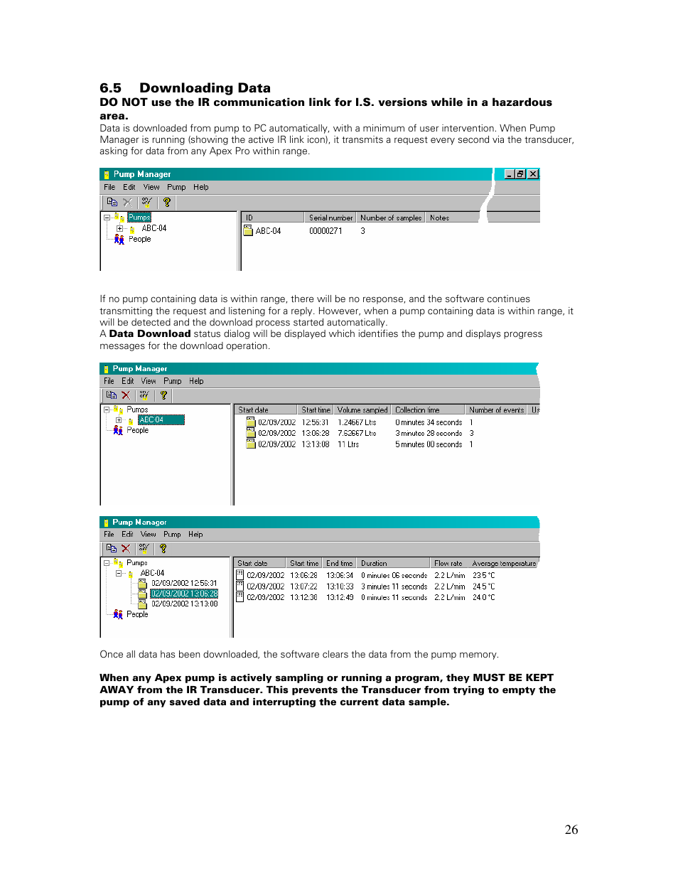 Casella CEL Apex personal sampling pumps User Manual | Page 26 / 40