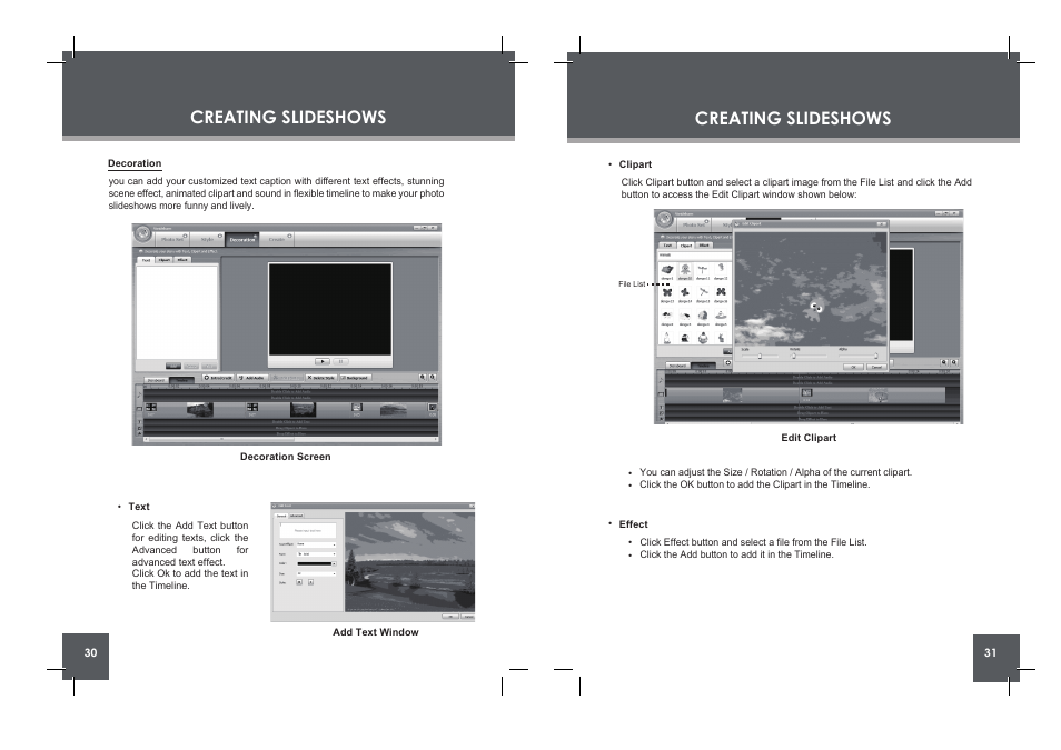 Creating slideshows | COBY electronic DP854 AC User Manual | Page 16 / 25