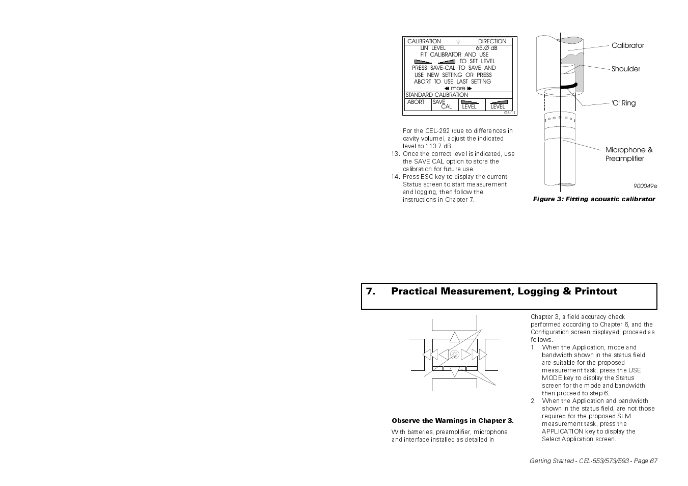 Practical measurement, logging & printout | Casella CEL CEL-593 User Manual | Page 9 / 16