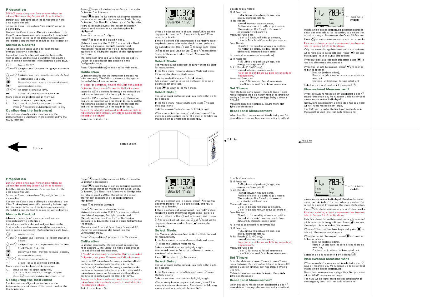 Casella CEL CEL-490 User Manual | 2 pages