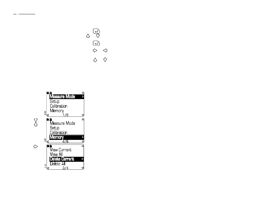 3 delete stored data, Operation | Casella CEL CEL-450 User Manual | Page 56 / 77