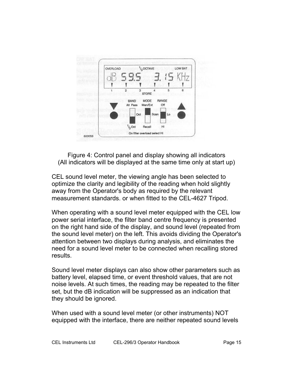 Casella CEL CEL-296 User Manual | Page 15 / 68