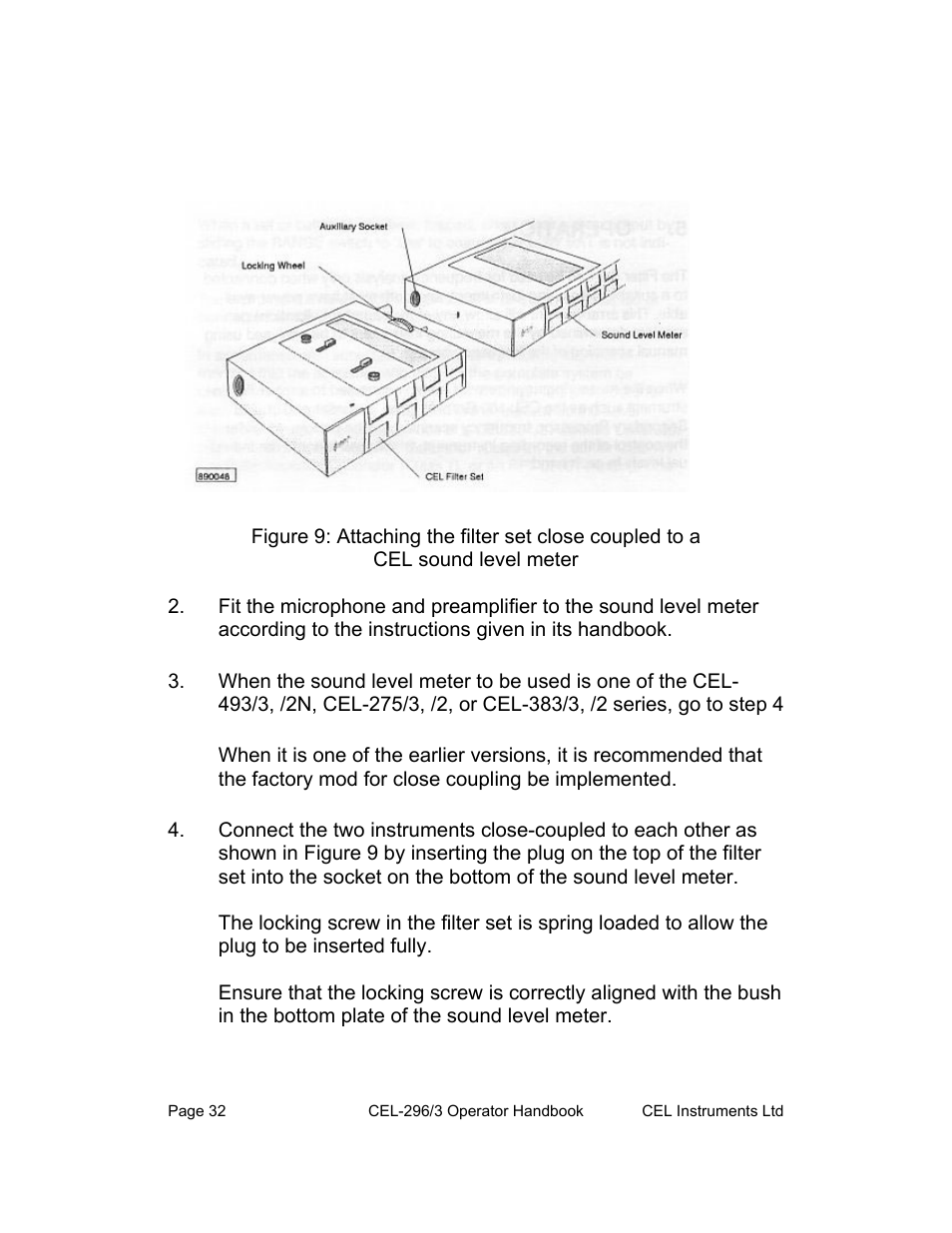 Casella CEL CEL-296 User Manual | Page 32 / 68