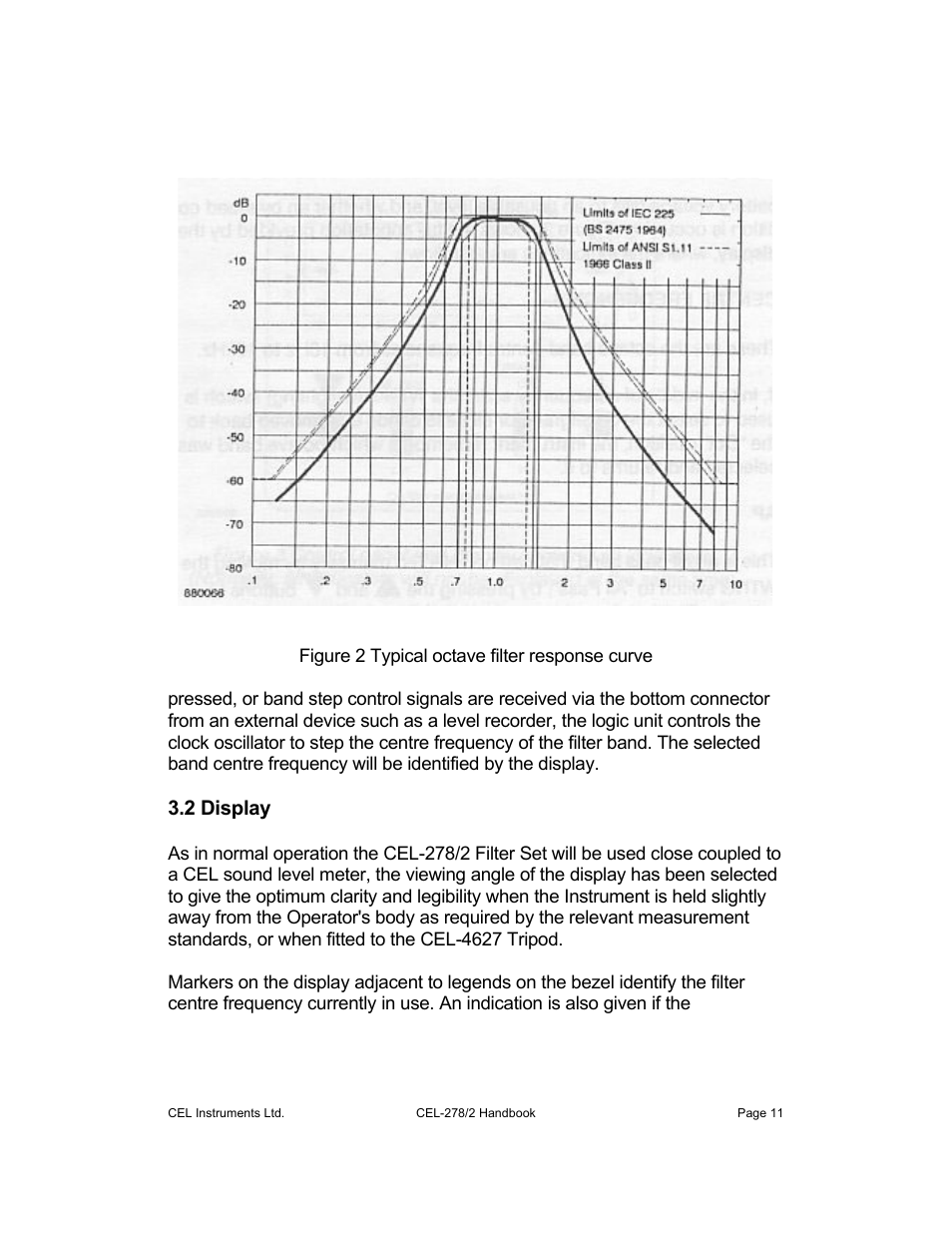 2 display | Casella CEL CEL-278 User Manual | Page 11 / 34