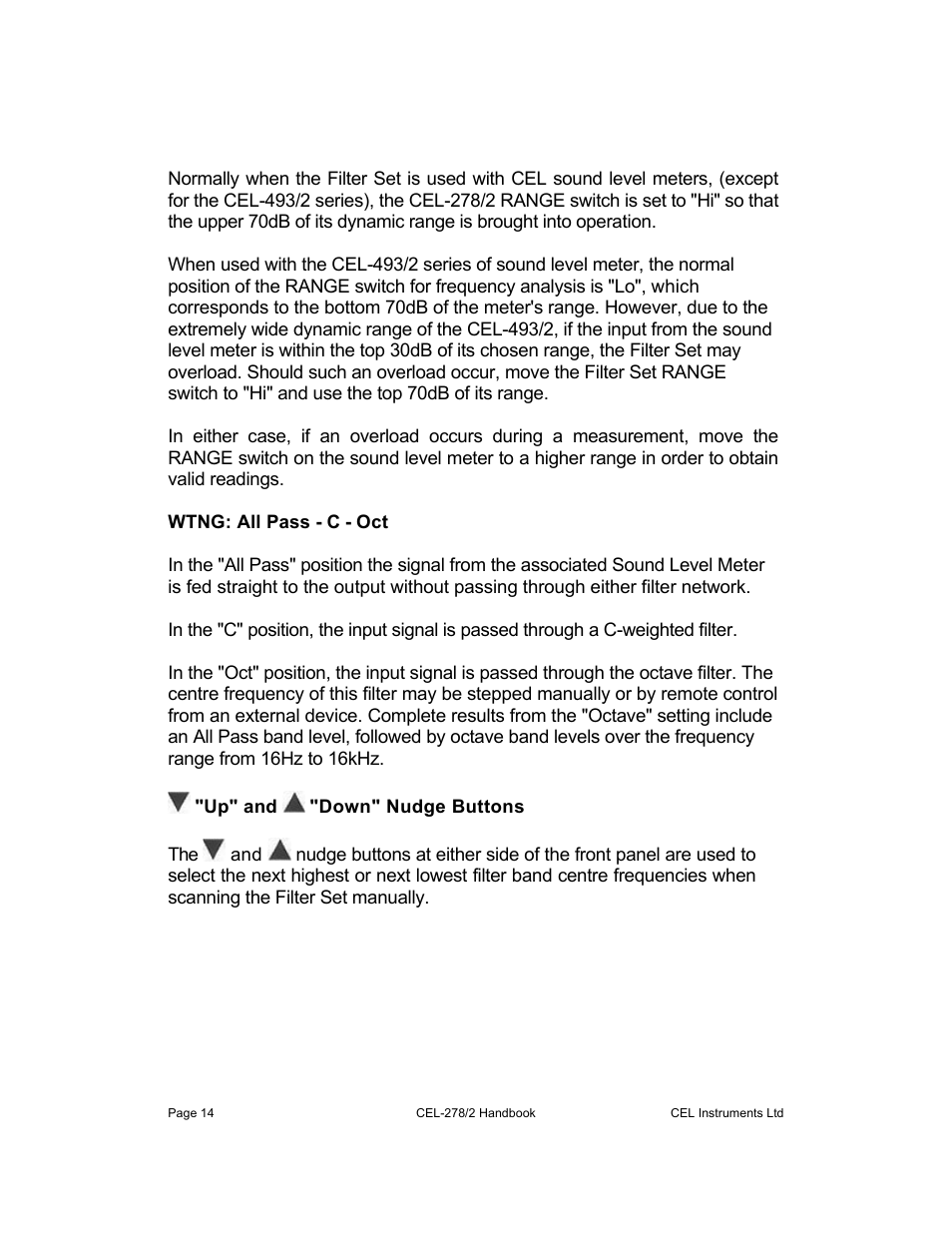 Casella CEL CEL-278 User Manual | Page 14 / 34