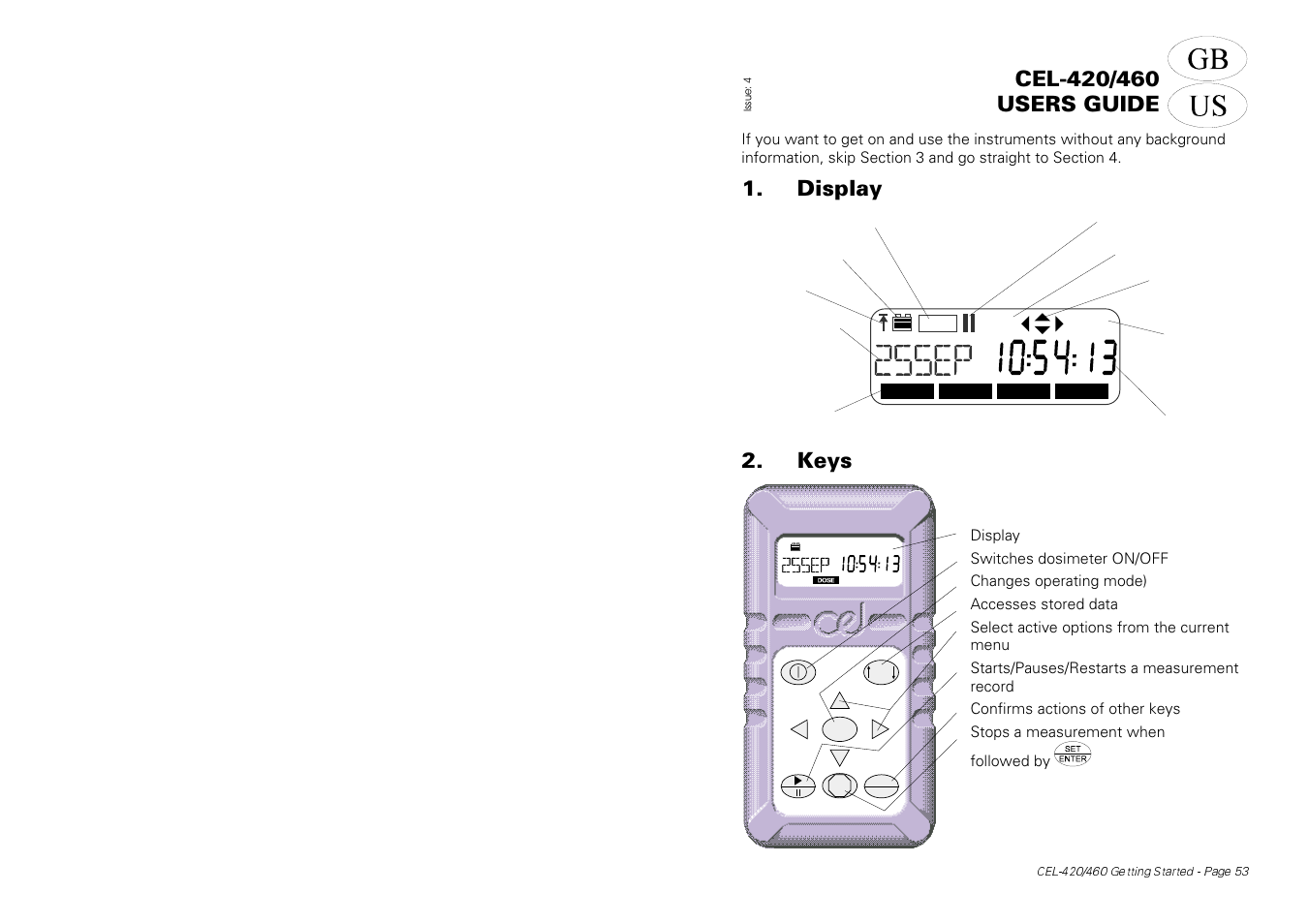 Casella CEL CEL-424 User Manual | 16 pages