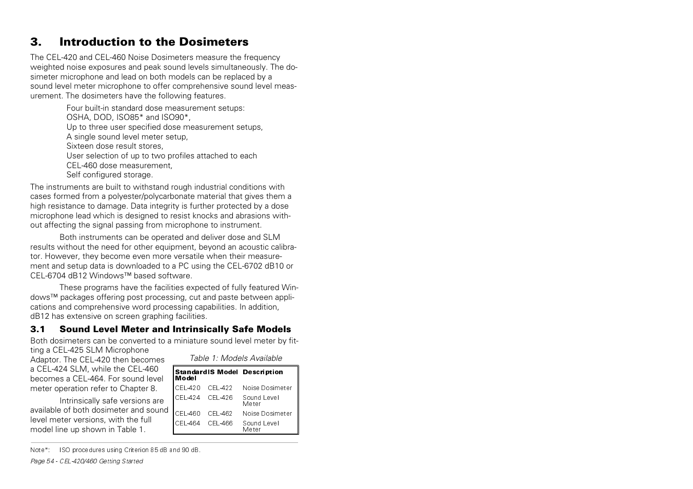 Introduction to the dosimeters | Casella CEL CEL-424 User Manual | Page 2 / 16