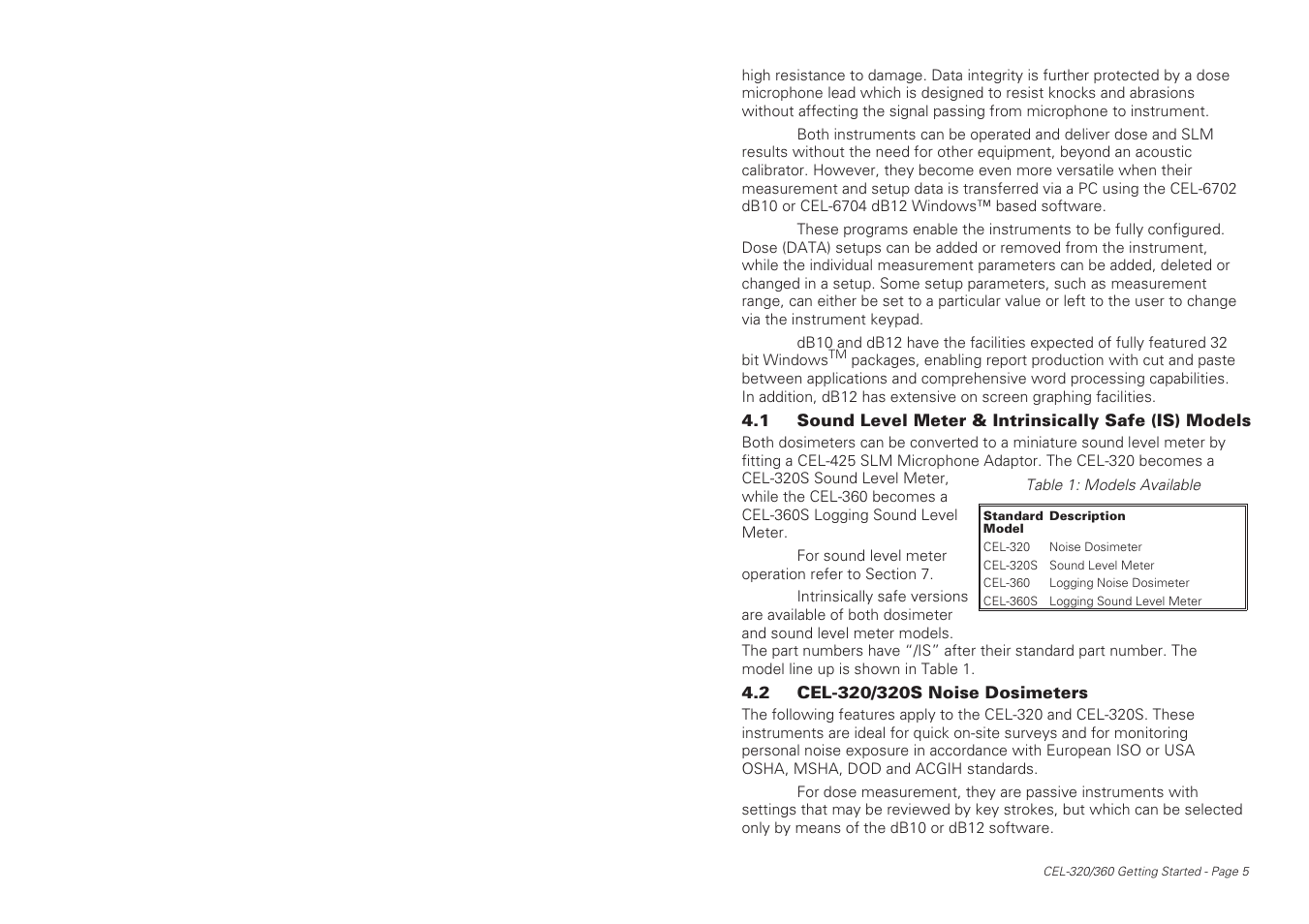 Casella CEL CEL-360S User Manual | Page 5 / 24