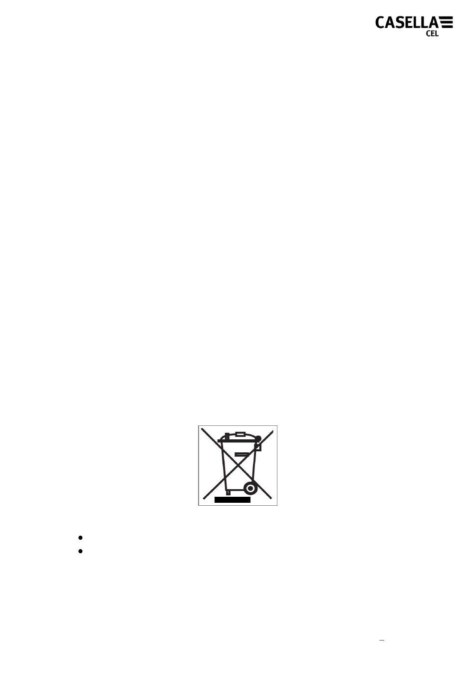 Caution, Environmental considerations | Casella CEL CEL-35X dBadge User Manual | Page 2 / 48