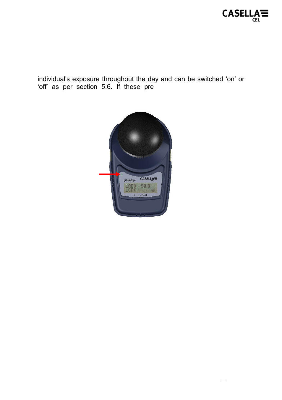 8 alarm settings, Figure 24 | Casella CEL CEL-35X dBadge User Manual | Page 26 / 48