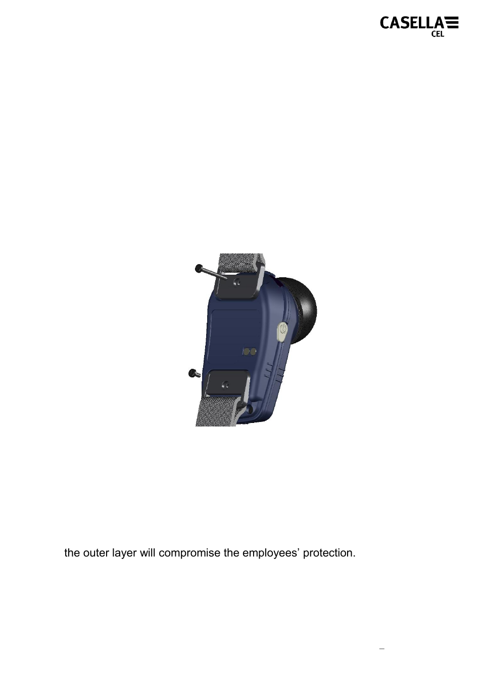 6 mounting the cel-35x, 1 cel-6351 pin mounting clips | Casella CEL CEL-35X dBadge User Manual | Page 28 / 48
