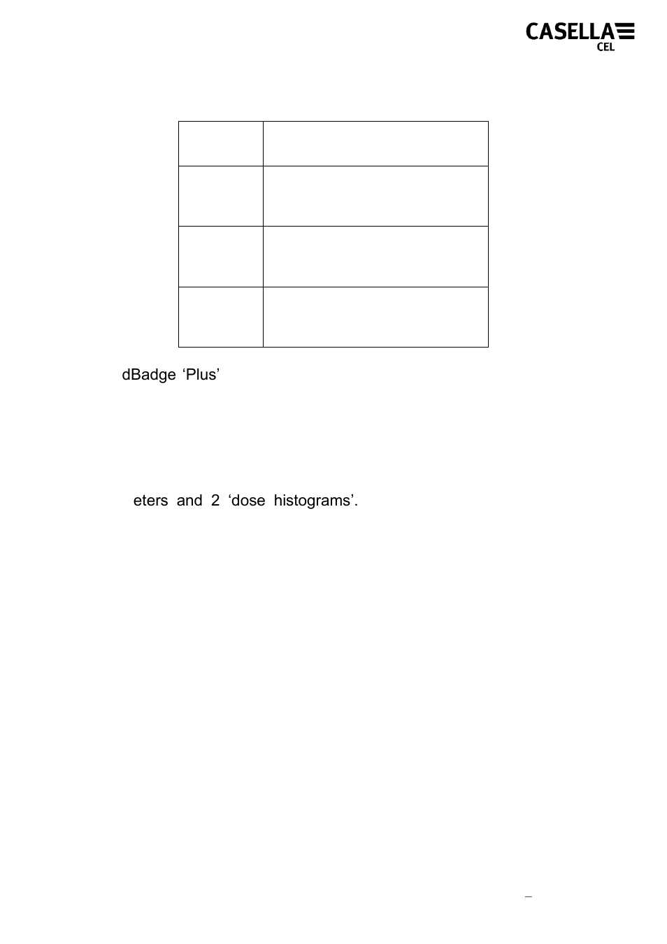 2 measured parameters | Casella CEL CEL-35X dBadge User Manual | Page 39 / 48