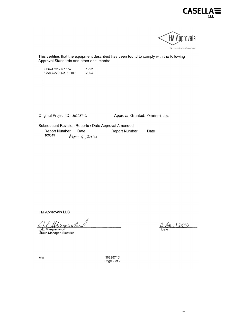 Casella CEL CEL-35X dBadge User Manual | Page 48 / 48