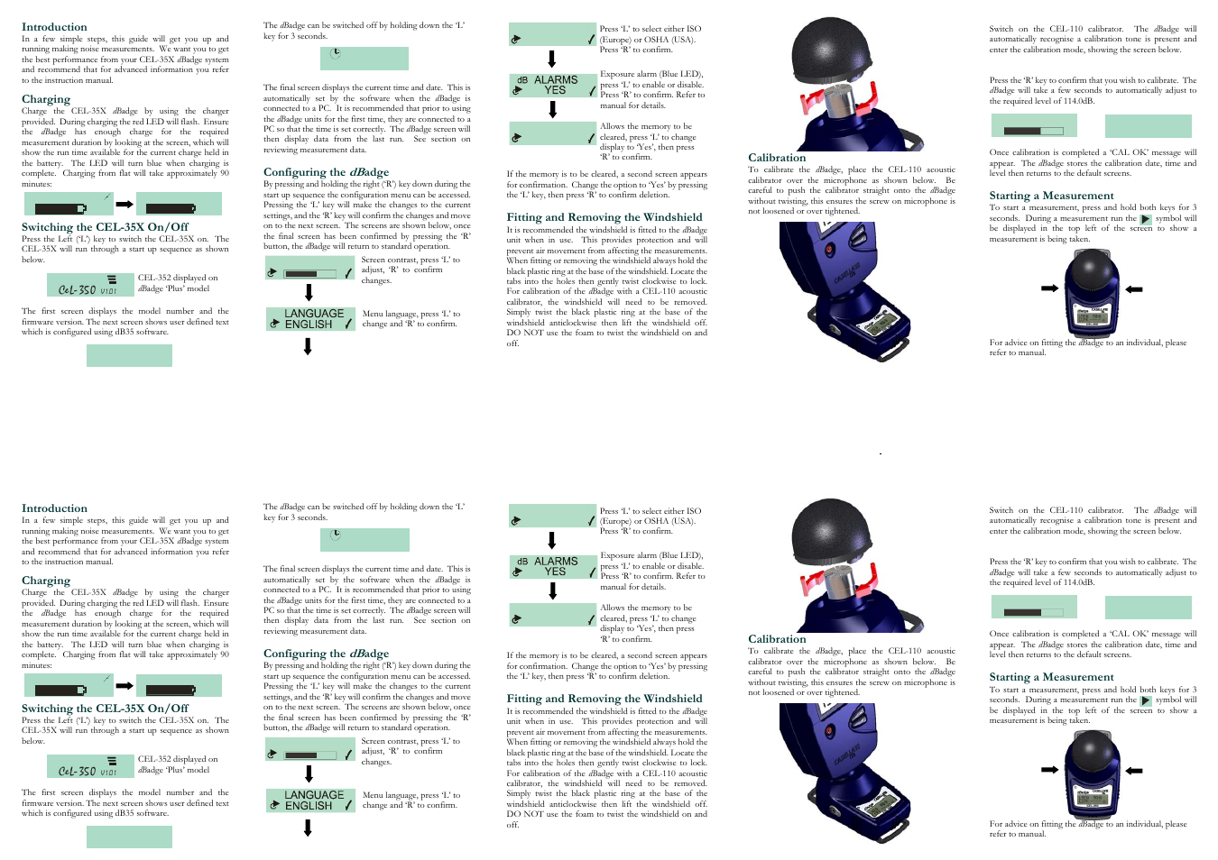 Casella CEL CEL-352Plus User Manual | 2 pages