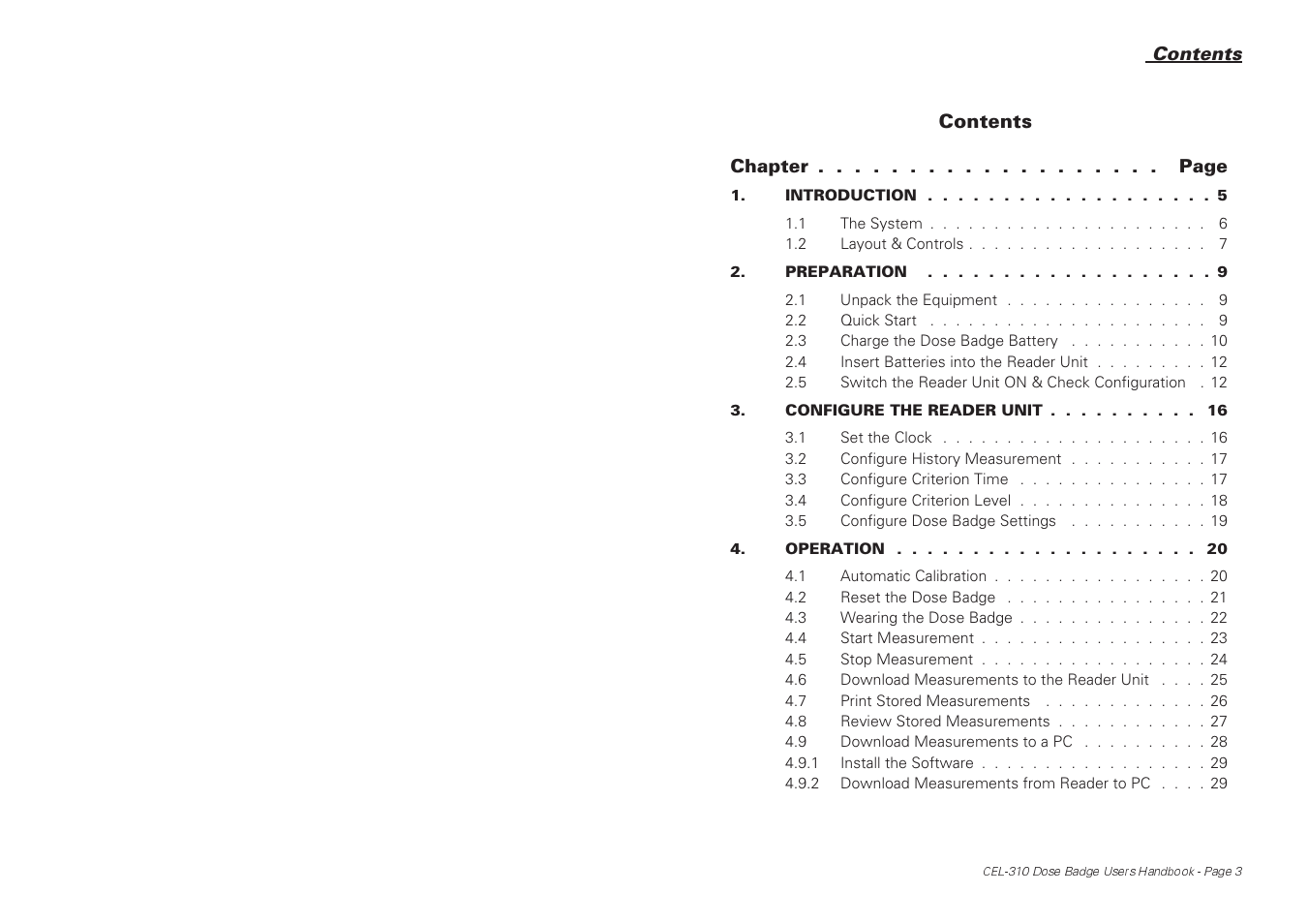Casella CEL CEL-310 User Manual | Page 3 / 45