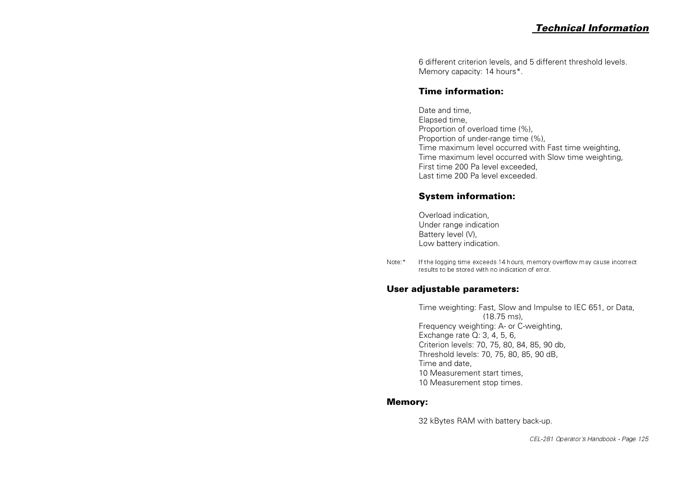 Casella CEL CEL-281 User Manual | Page 134 / 147