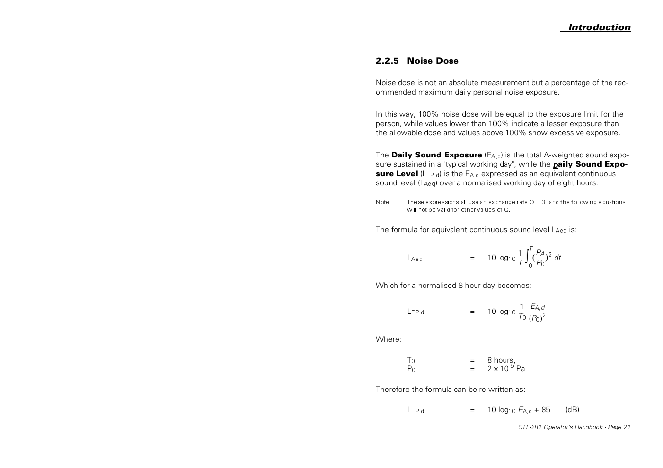 Casella CEL CEL-281 User Manual | Page 29 / 147