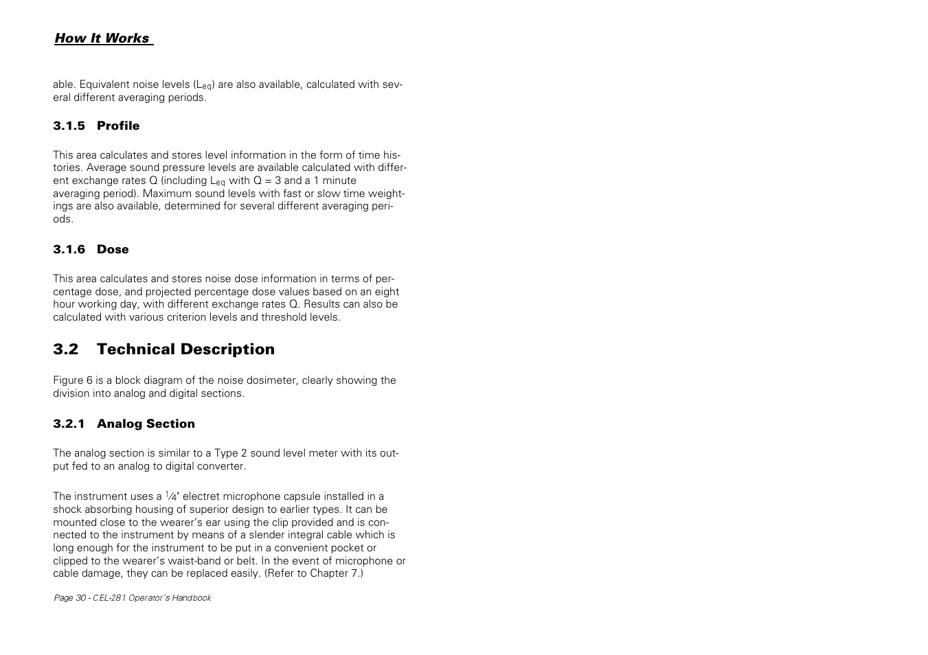 2 technical description | Casella CEL CEL-281 User Manual | Page 38 / 147