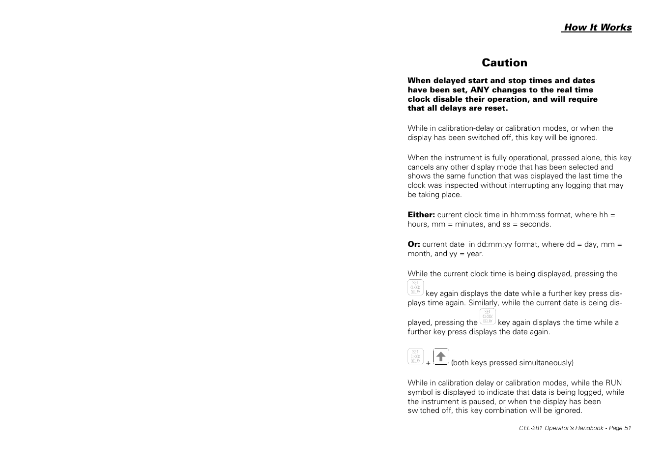 Caution | Casella CEL CEL-281 User Manual | Page 59 / 147