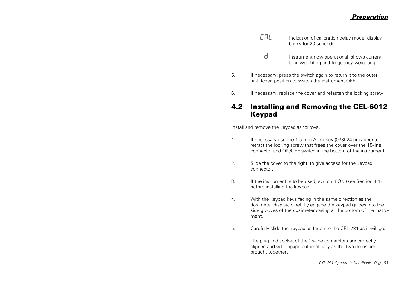 Casella CEL CEL-281 User Manual | Page 72 / 147