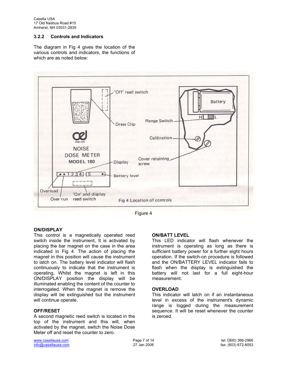Casella CEL CEL-181 User Manual | Page 7 / 14