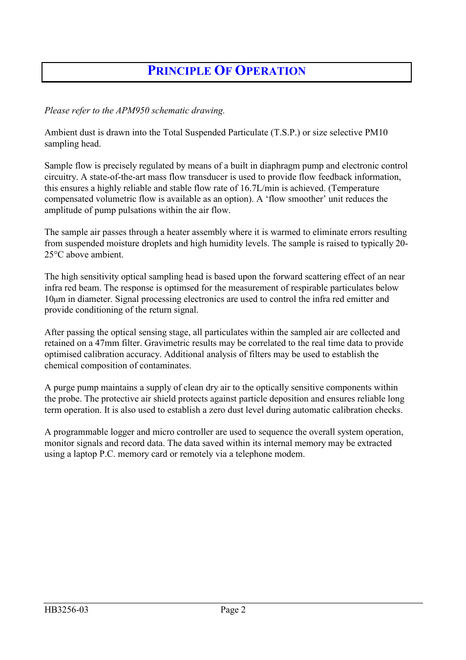 Casella CEL Airborne particulate monitoring system User Manual | Page 4 / 53