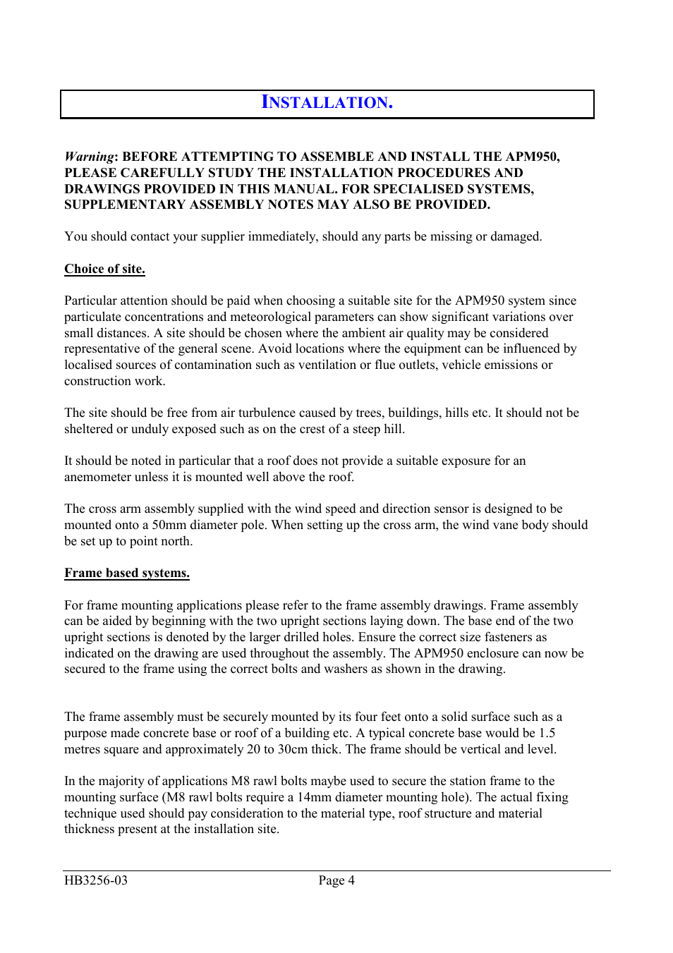 Casella CEL Airborne particulate monitoring system User Manual | Page 6 / 53