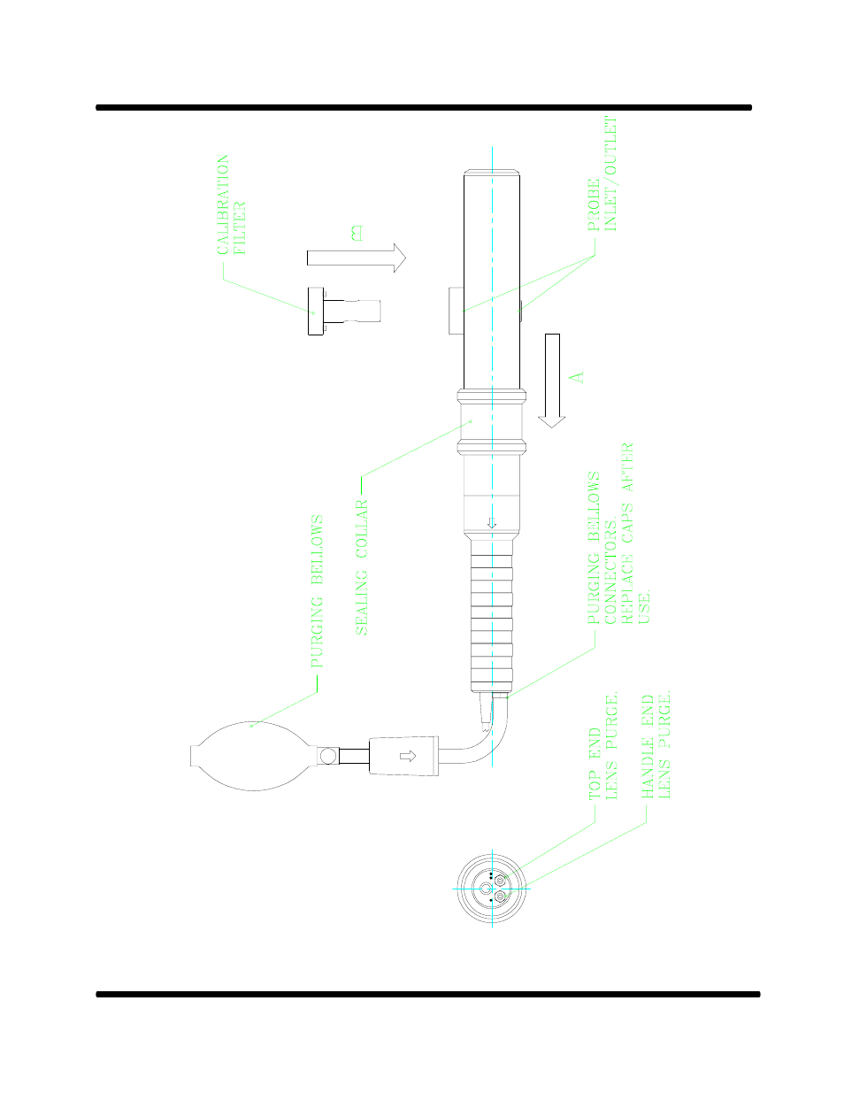 Fig.2. - sample probe | Casella CEL Microdust 880 IS real time dust monitor User Manual | Page 50 / 51