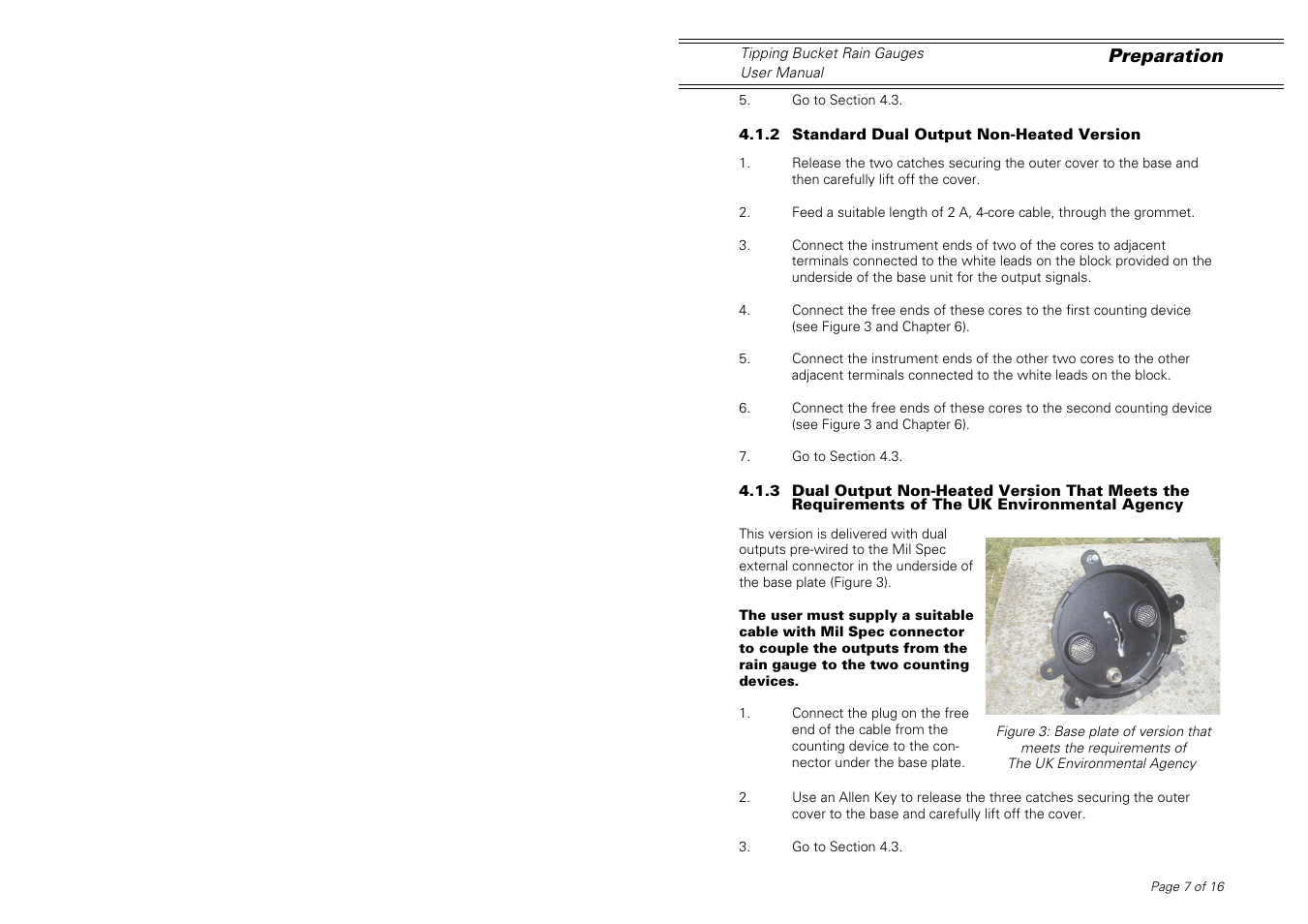 Casella CEL Tipping bucket rain gauge User Manual | Page 7 / 16