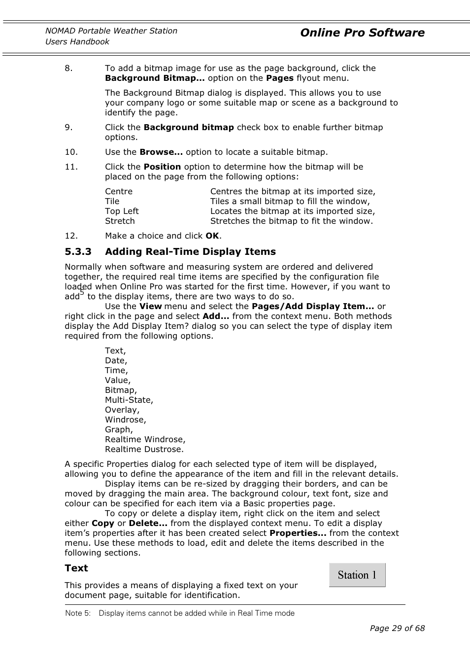 Online pro software | Casella CEL Nomad portable weather station User Manual | Page 29 / 68