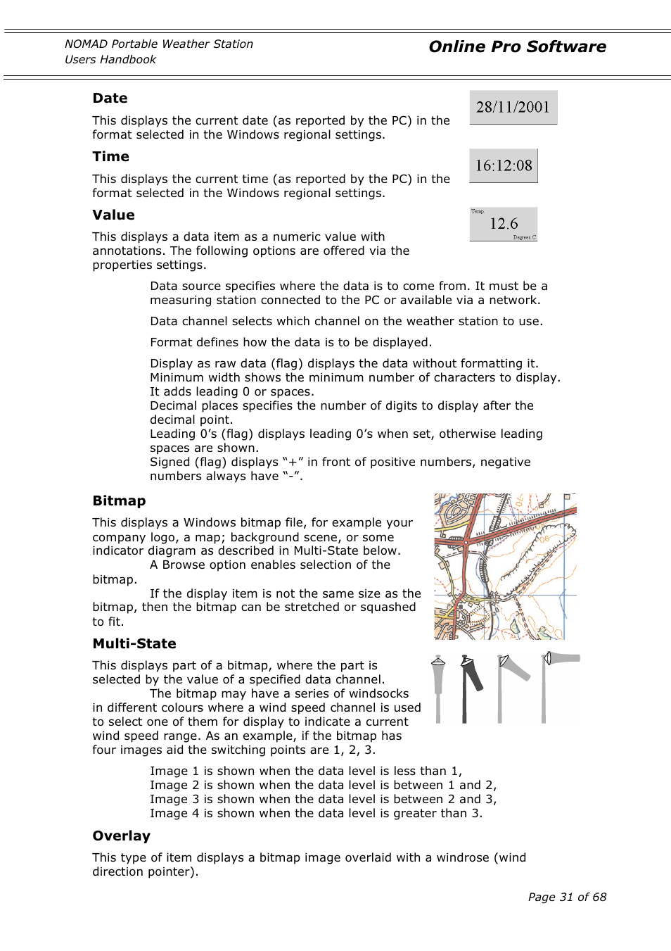 Online pro software | Casella CEL Nomad portable weather station User Manual | Page 31 / 68