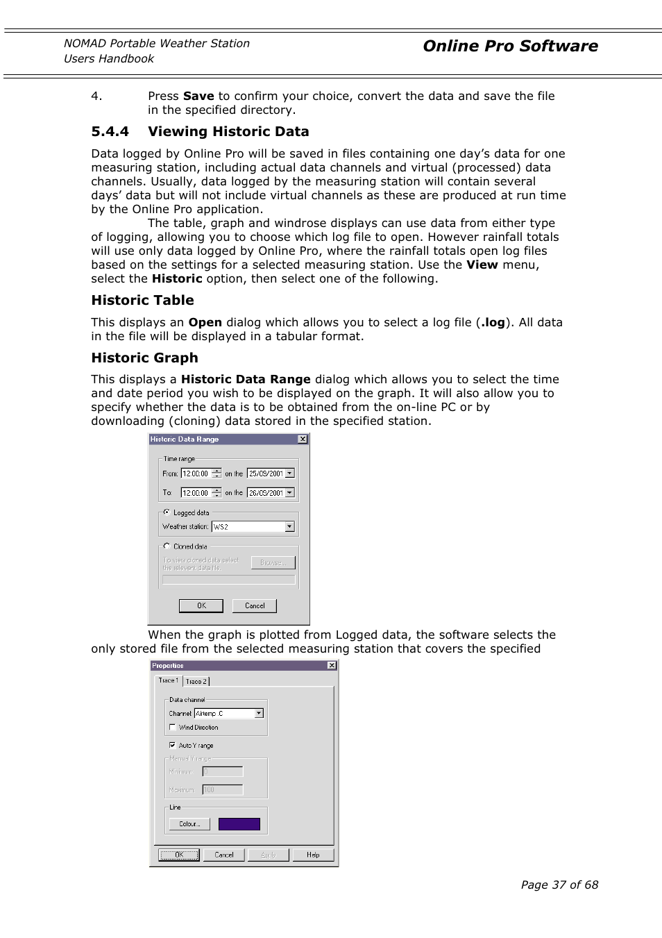 Online pro software | Casella CEL Nomad portable weather station User Manual | Page 37 / 68
