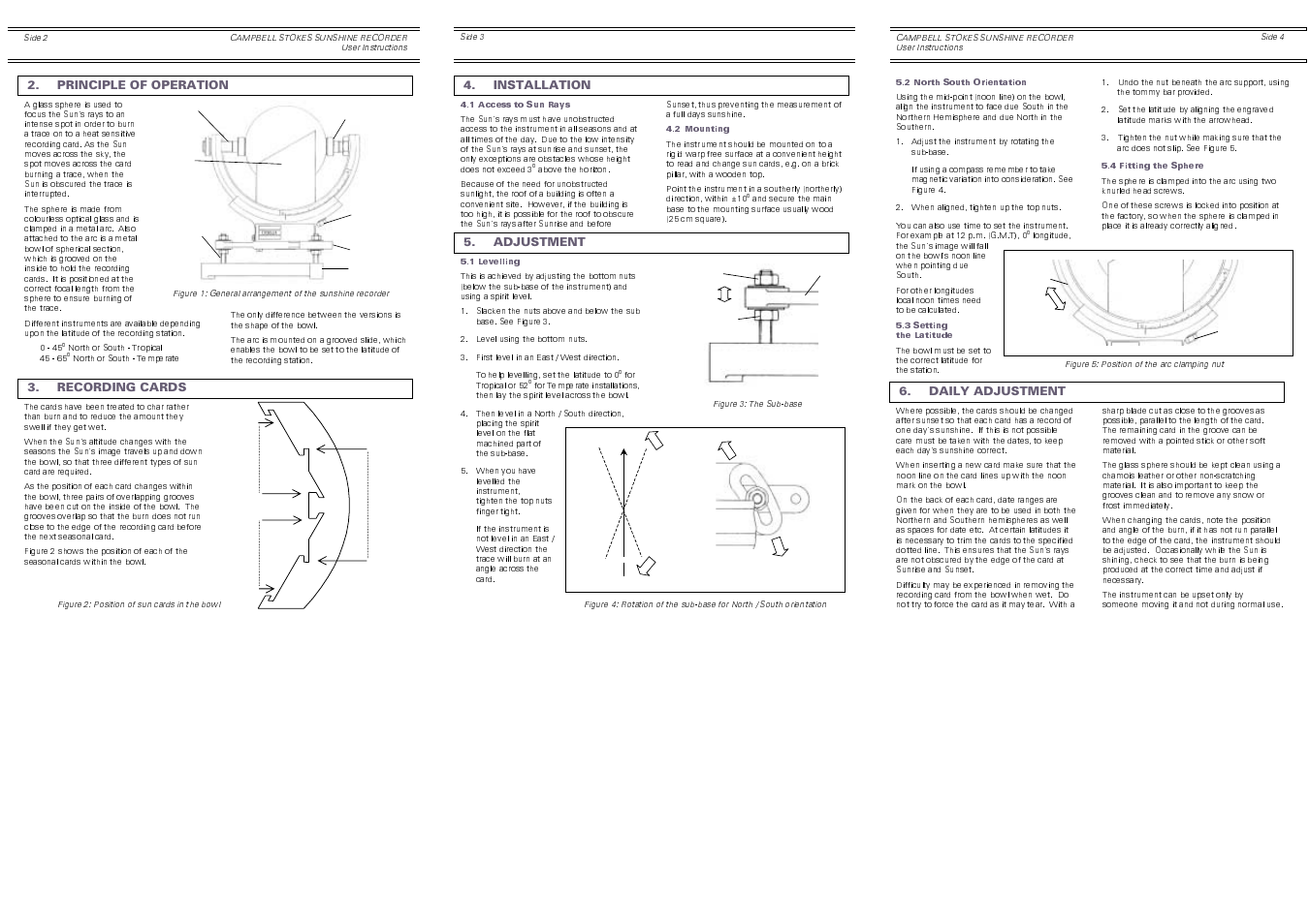 Casella CEL Campbell Stokes Sunshine recorder User Manual | Page 2 / 2