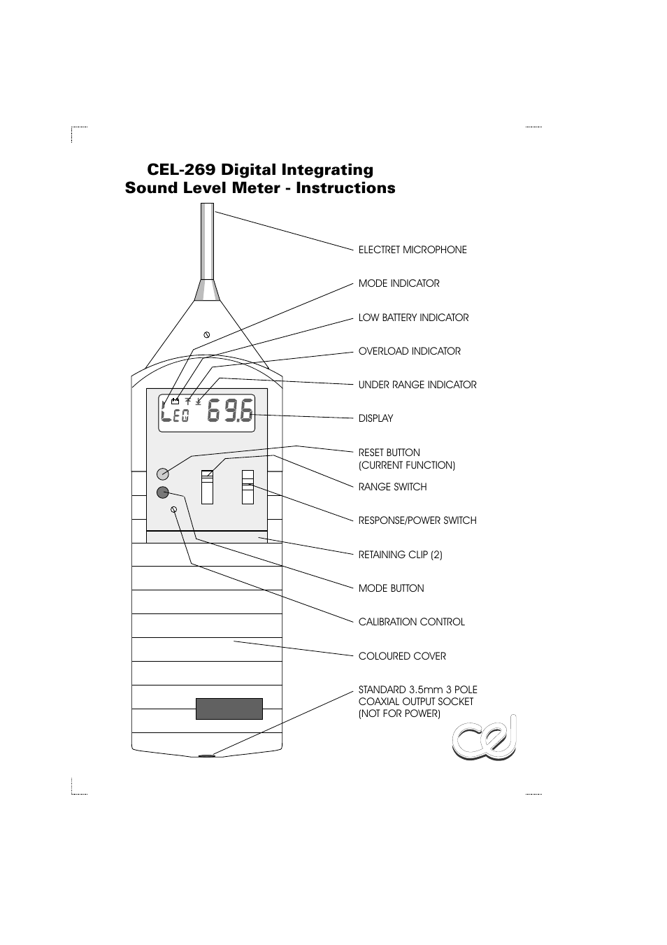 Casella CEL CEL-269 User Manual | 8 pages