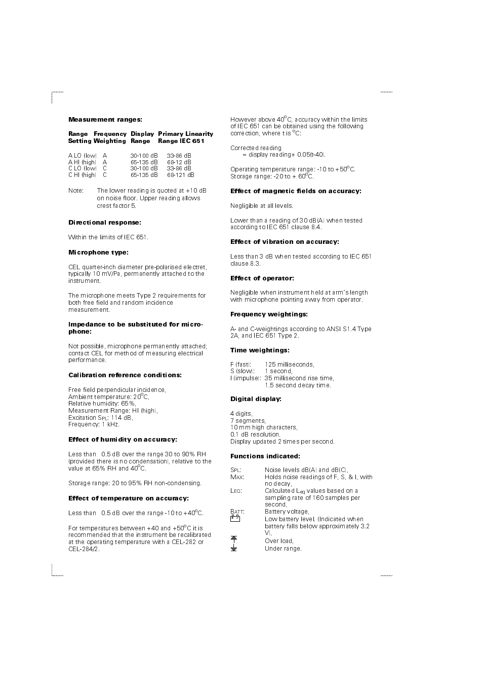 Casella CEL CEL-269 User Manual | Page 6 / 8