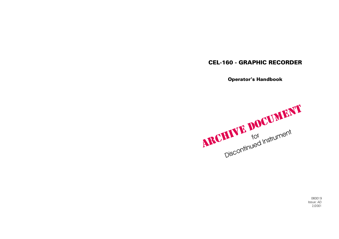 Casella CEL CEL-160 User Manual | 24 pages