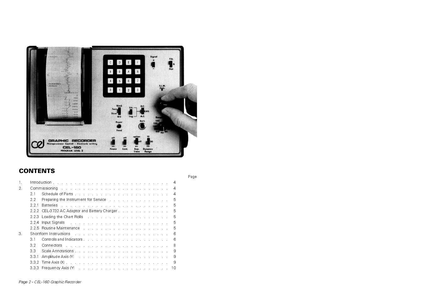 Casella CEL CEL-160 User Manual | Page 2 / 24