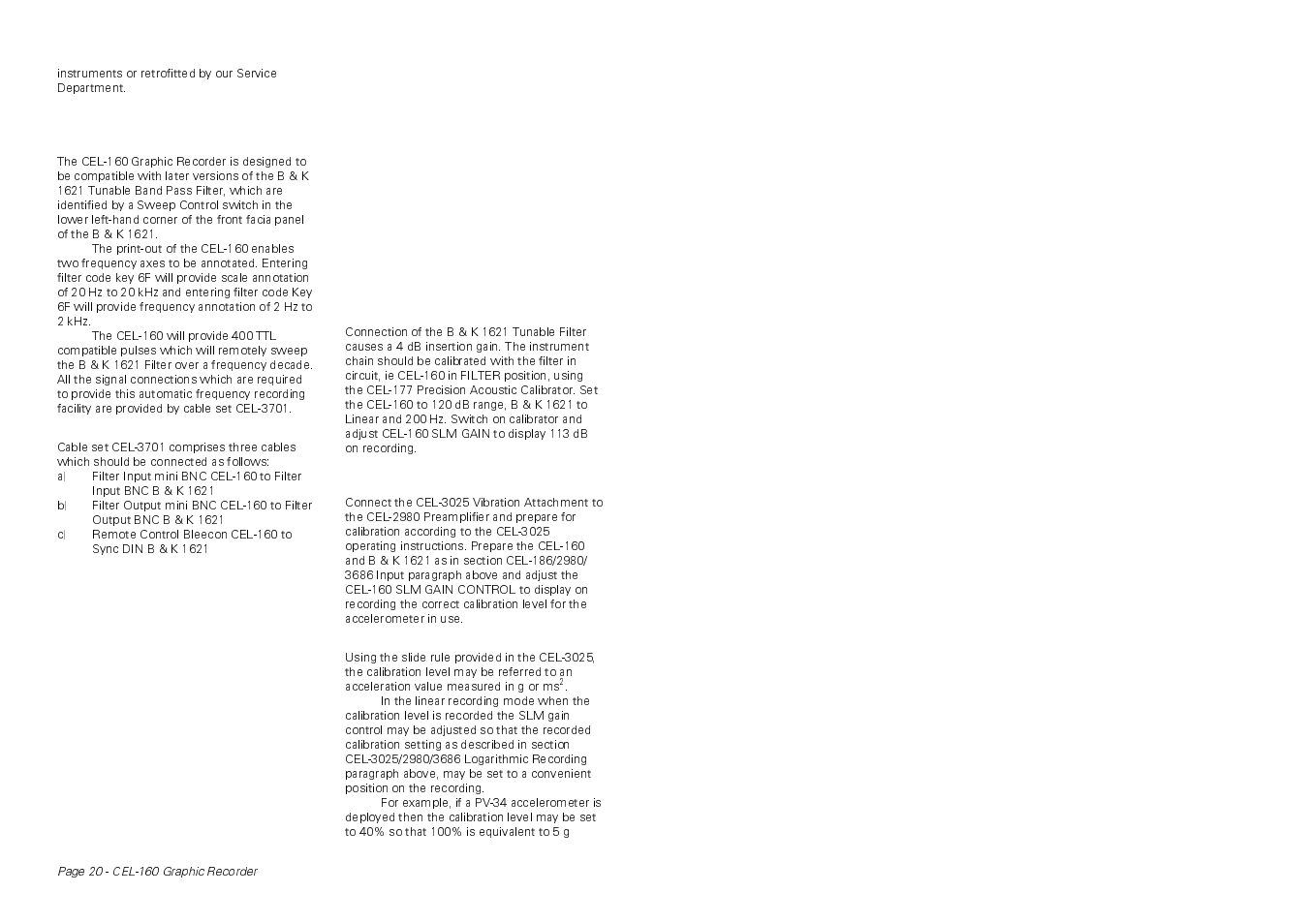 Casella CEL CEL-160 User Manual | Page 20 / 24